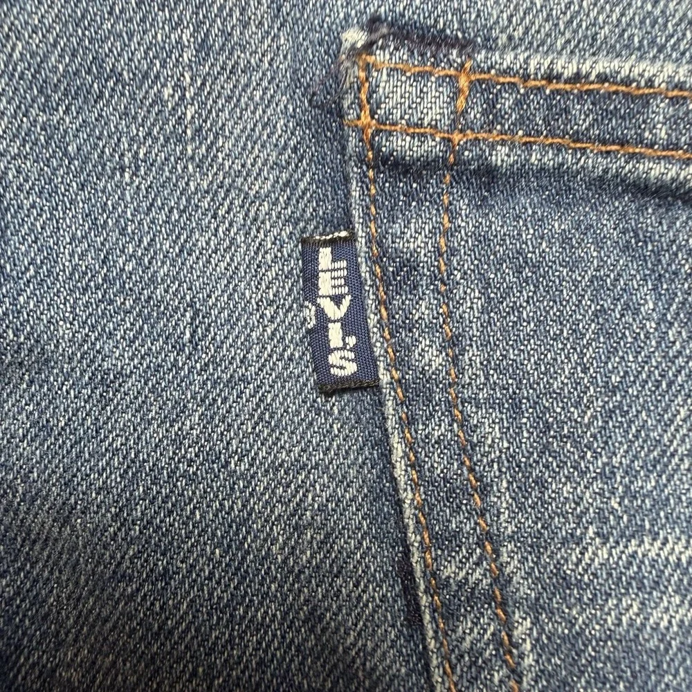 Levis Made &‎ Crafted Selvedge Jeans Men 32x34 502 Taper Japan Patchwork Big E